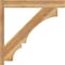 Ekena Millwork Balboa Block Rough Sawn Outlooker, Western Red Cedar, 6"W x 36"D x 36"H OUT06X36X36BOA05RWR - alternate 2